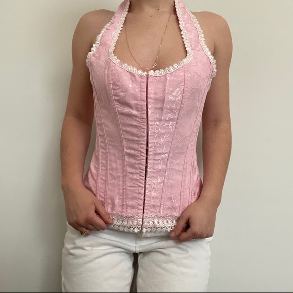 Tops - Pink vintage corset (S/M)